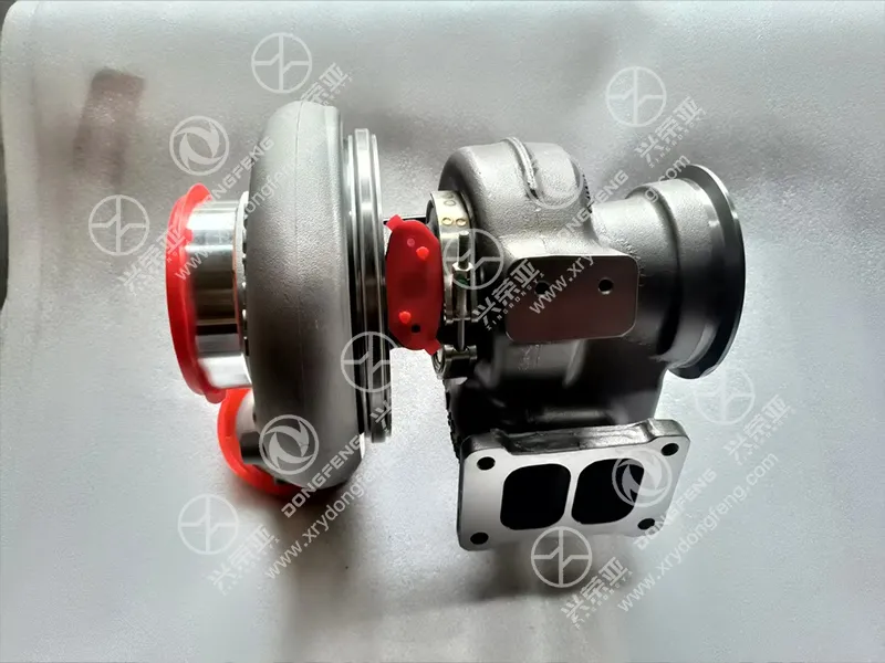 Exhaust mounting flange end view HE550WG turbocharger OE C5555942 Holset turbo charger