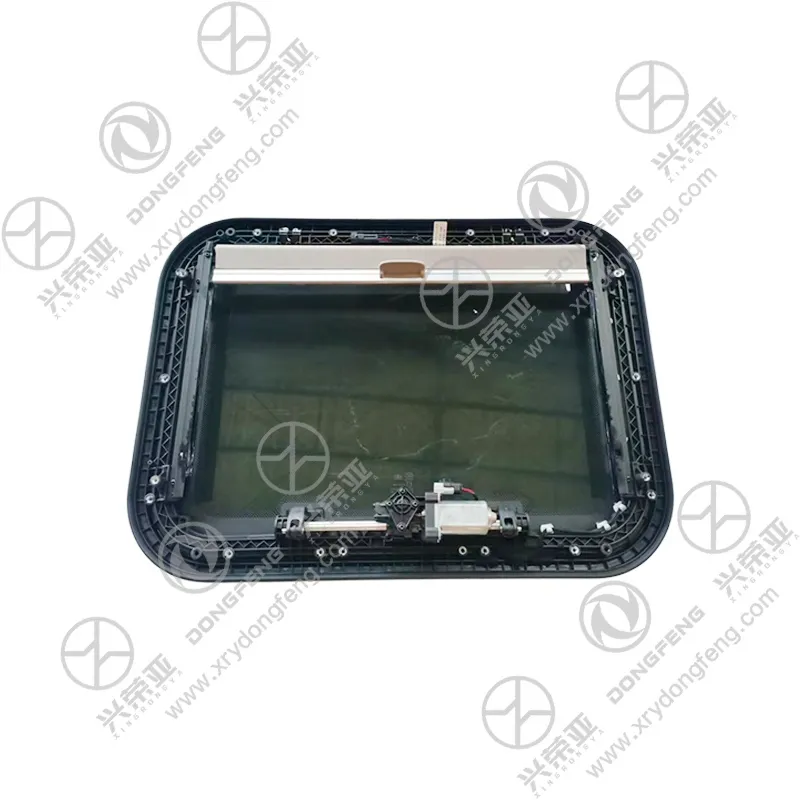 Inner structure view, Sunroof Assembly With Glass, OE 5703115‑C6201, for Dongfeng GX KX
