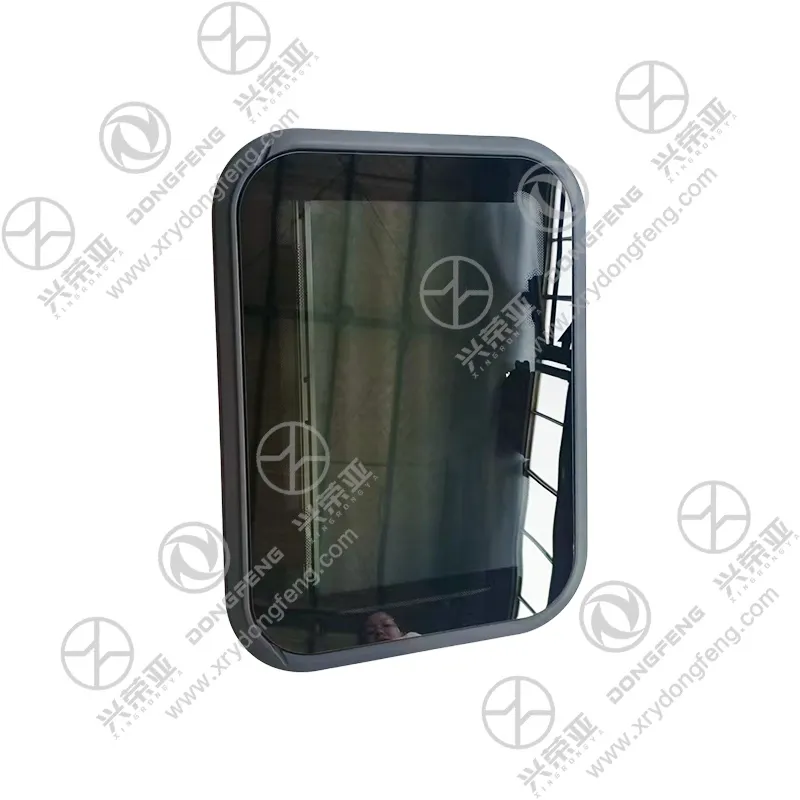Side exterior perspective view, Sunroof Assembly With Glass, OE 5703115‑C6201, for Dongfeng GX KX