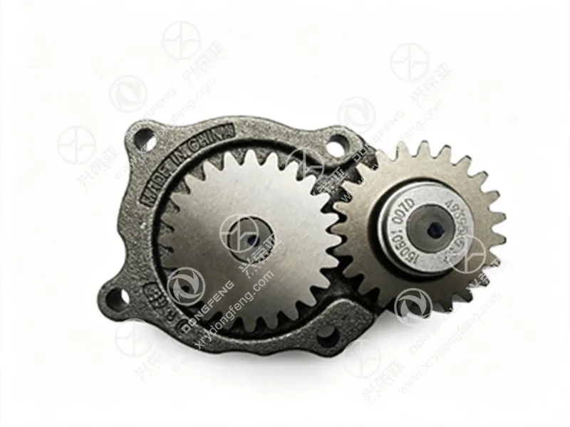 Front Rotor View Genuine Engine Oil Pump Assembly C4939585 for DCEC Cummins Engine