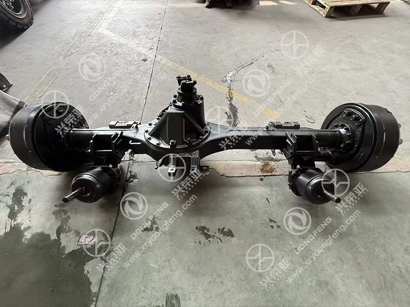 Full view heavy duty Rear Axle Hub & Brake Assembly 24A07A-00005 for DANA AXLE