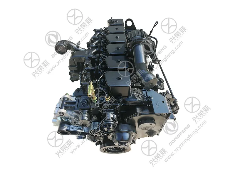 Right‑side view of original DCEC Cummins power engine EQB150‑20 for Dongfeng Mengshi EQ2050