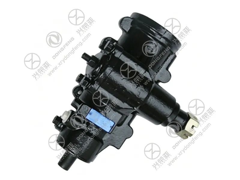 Another side perspective photo of power steering gear assembly 3401C21‑001 for Dongfeng Mengshi EQ2050 