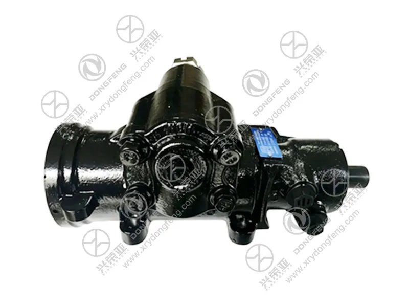 Side shot view of power steering gear assembly 3401C21‑001 for Dongfeng Mengshi EQ2050 