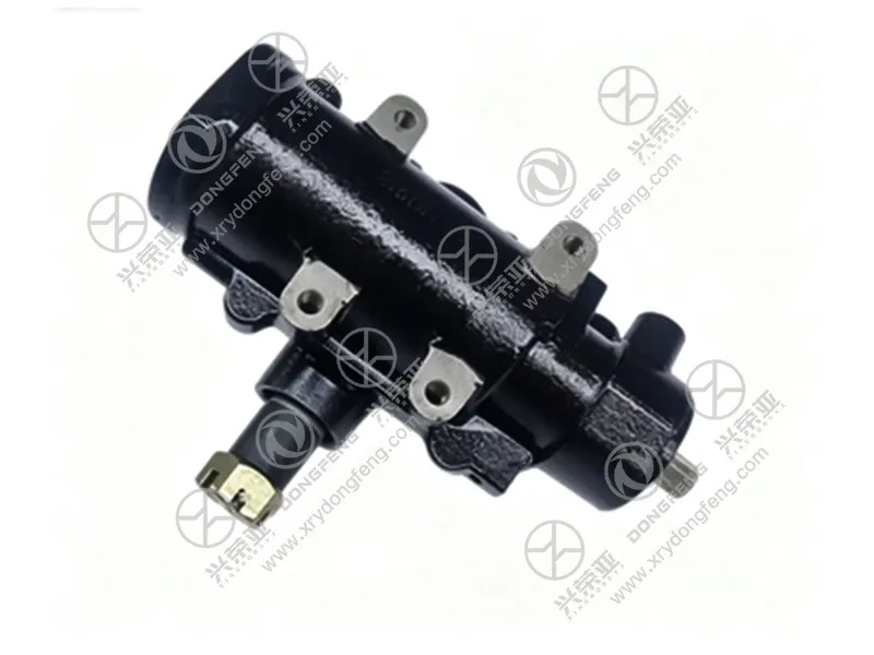 Angled rear shot of power steering gear assembly 3401C21‑001 for Dongfeng Mengshi EQ2050 
