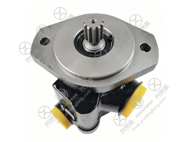 Front spline shaft view of Power Steering Pump C3967429 for Cummins DCEC Dongfeng Cummins engine