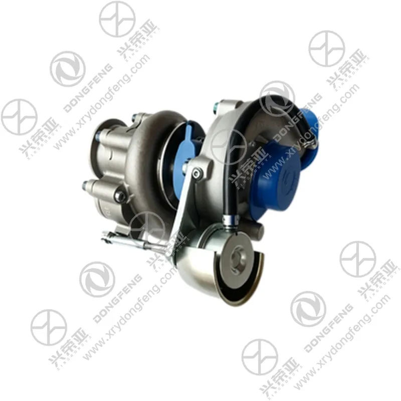 Side display photo of genuine Turbocharger Assembly C5317576 for Dongfeng Cummins diesel engine
