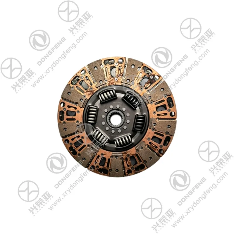Front view photo of Clutch Driven Disc Assembly 1601130‑H02A3 for Dongfeng KC heavy‑duty truck