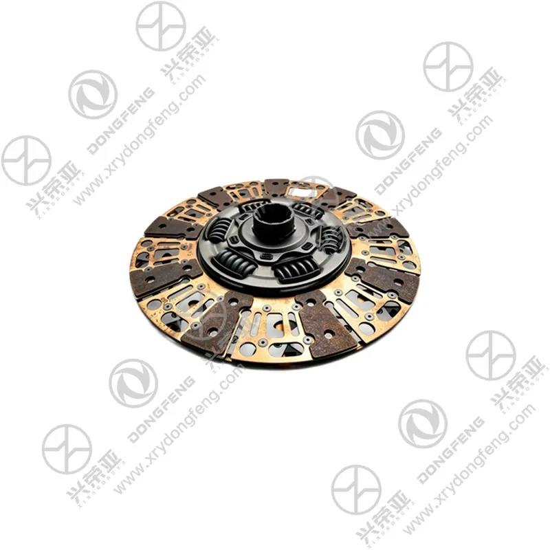 ALT‑Text：Angled side photo of Clutch Driven Disc Assembly 1601130‑H02A3 for Dongfeng KC truck