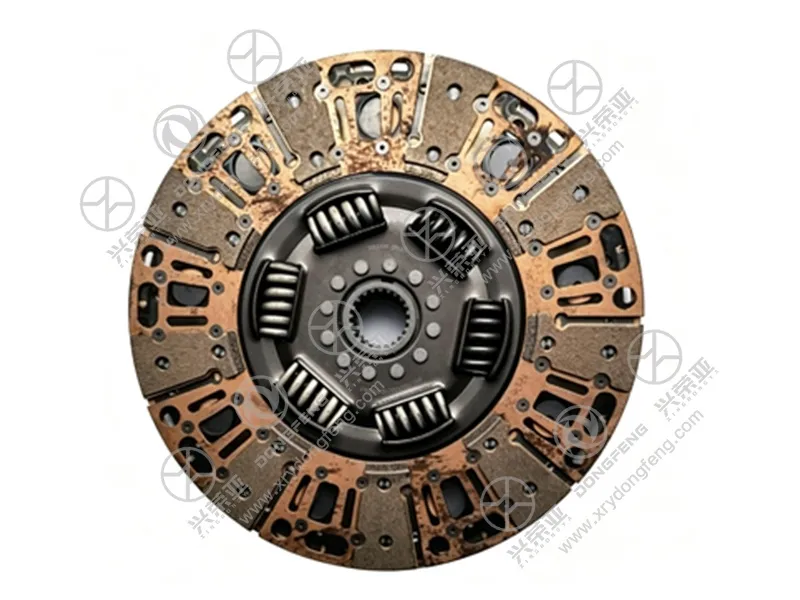 Copper friction lining close‑up view for Clutch Driven Disc Assembly 1601130‑H02A3 Dongfeng KC truck