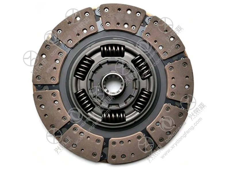 Back side shot of genuine Clutch Driven Disc Assembly 1601130‑H02A3 for Dongfeng KC truck