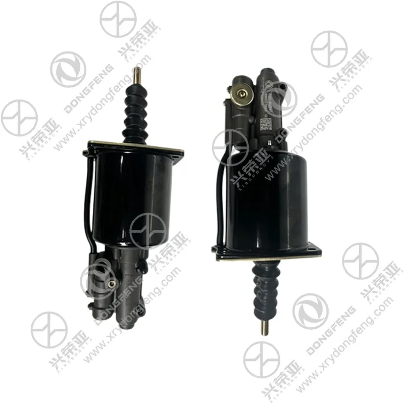 Overall vertical shot, Clutch Booster Assembly 1608010‑T68L0 for Dongfeng KC heavy‑duty truck