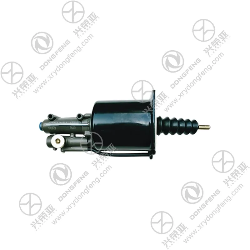 Side view, Clutch Booster Assembly 1608010‑T68L0 for Dongfeng KC heavy‑duty truck 