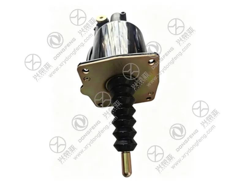 Rear angle photo, Clutch Booster Assembly 1608010‑T68L0 for Dongfeng KC heavy‑duty truck