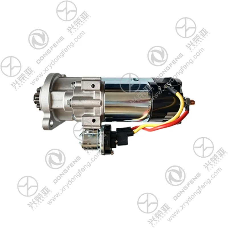 Left‑side overall view, Starter Motor L300H‑3708100 for Yuchai Engine Dongfeng KC truck