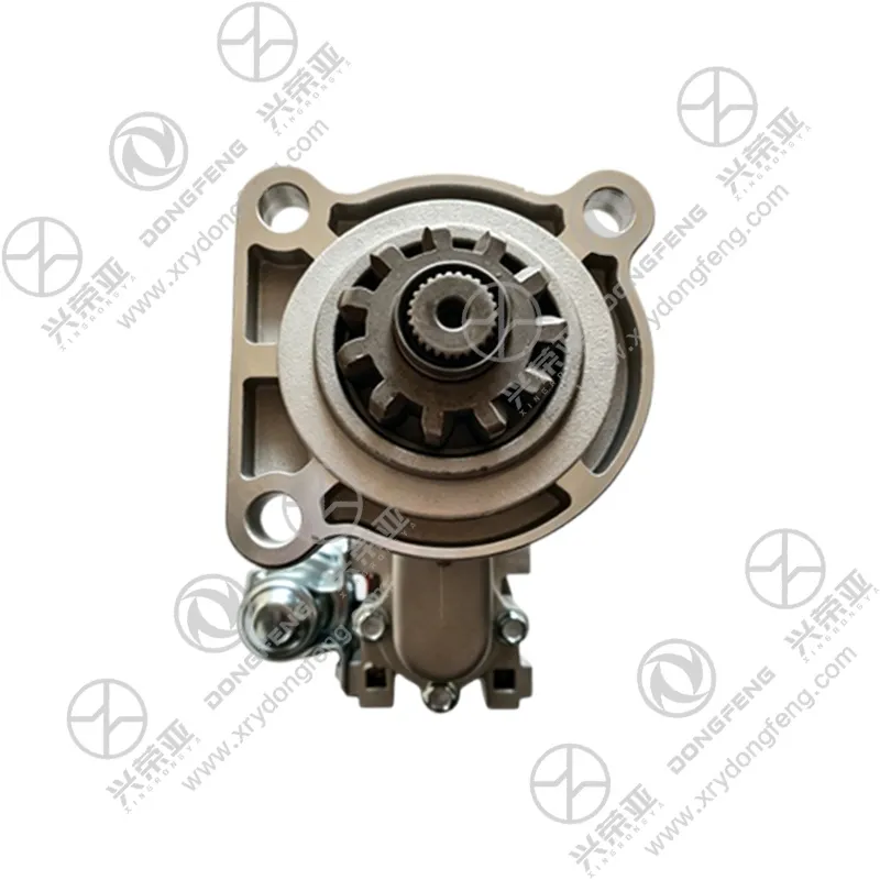 Flange gear close‑up detail, Starter Motor L300H‑3708100 for Yuchai Engine Dongfeng KC truck