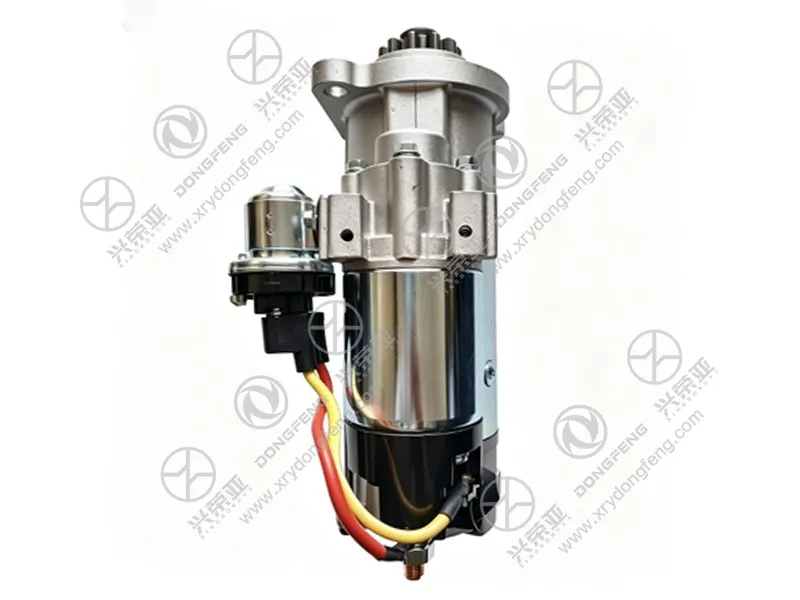 Front side product photo, Starter Motor L300H‑3708100 for Yuchai Engine Dongfeng KC truck