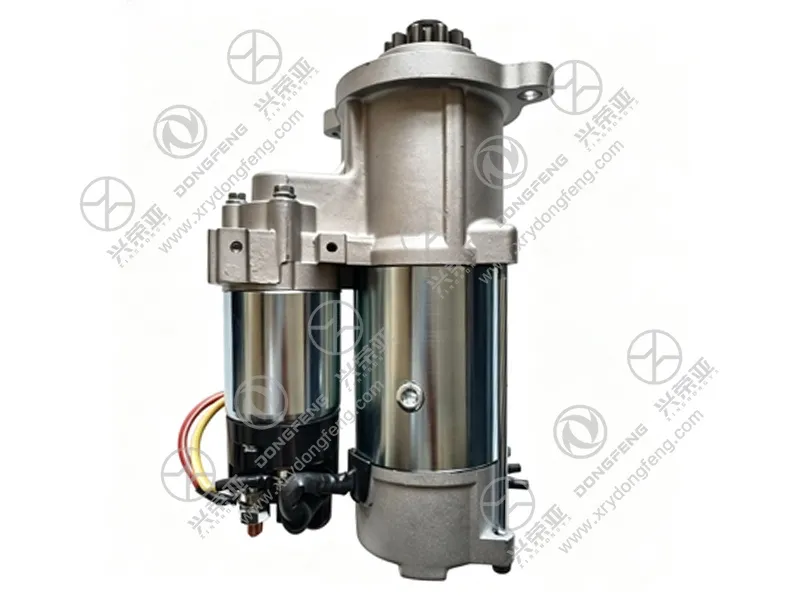 Rear‑side angled shot, Starter Motor L300H‑3708100 for Yuchai Engine Dongfeng KC truck