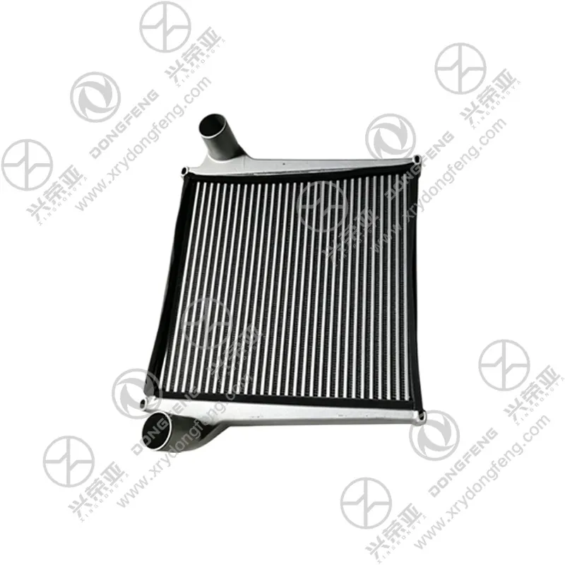 Top inlet‑outlet side of intercooler assembly 1119010‑T13L0 for Dongfeng KL truck