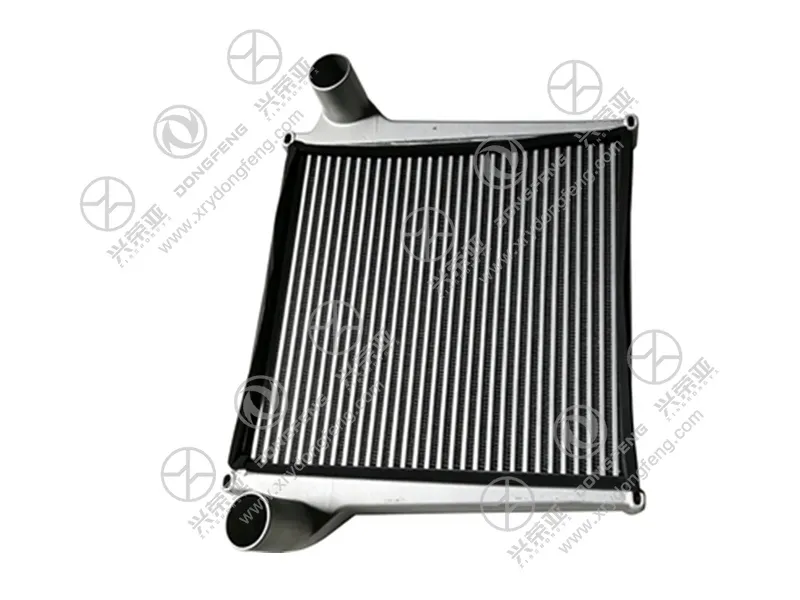 Flat front radiator fin surface of intercooler assembly 1119010‑T13L0 for Dongfeng KL heavy‑duty truck 