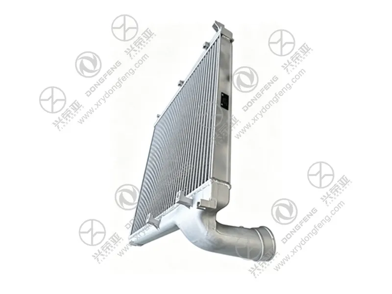 Side installation bracket details for intercooler assembly 1119010‑T13L0 for Dongfeng KL truck
