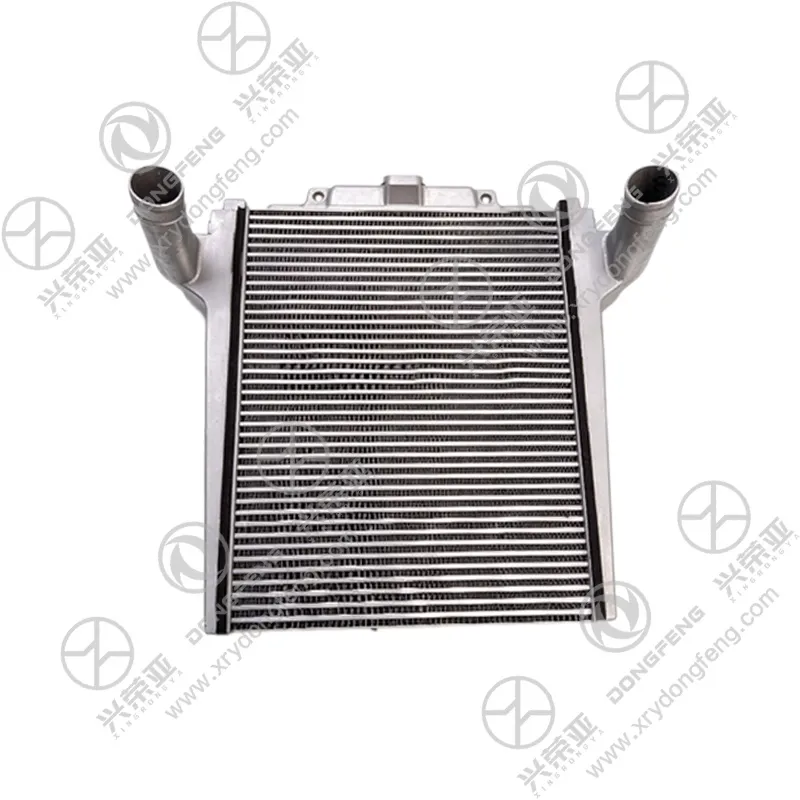 Front view of radiator assembly 1301010‑T13L0 for Dongfeng KL heavy‑duty truck