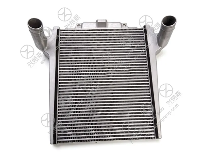 Mounting bracket details for radiator assembly 1301010‑T13L0 for Dongfeng KL truck