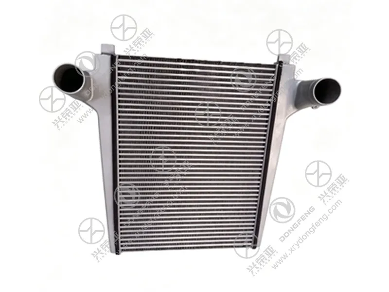 Water inlet‑outlet pipe structure for radiator assembly 1301010‑T13L0 for Dongfeng KL heavy truck 