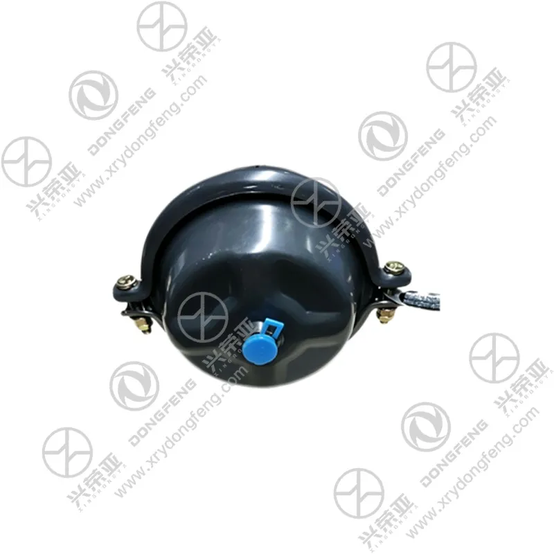 Close‑up front view of front left brake chamber assembly 3519010‑H0200 for Dongfeng KC heavy‑duty truck