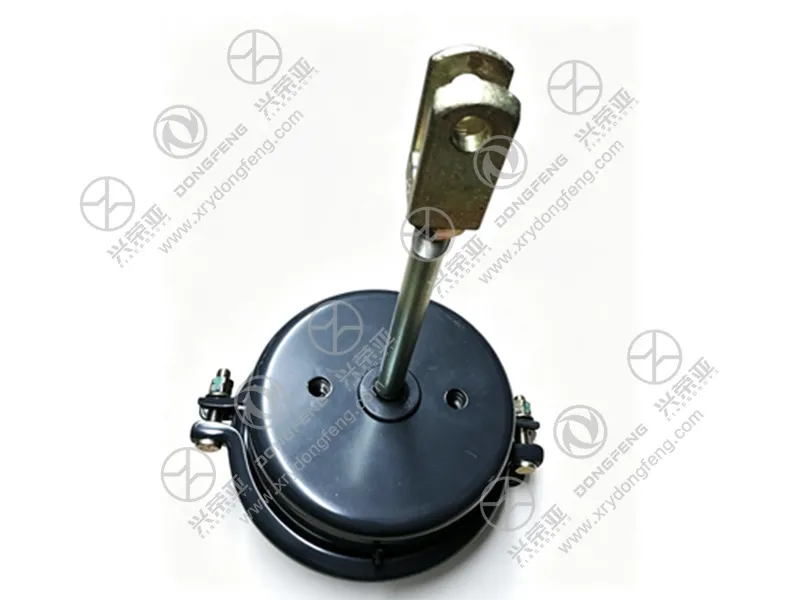 Rear‑side view of front left brake chamber assembly 3519010‑H0200 for Dongfeng KC heavy‑duty truck