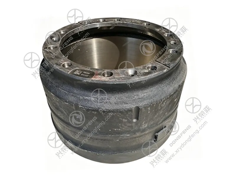 Used condition sample brake drum HD90149340280 for HANDE AXLE Dongfeng KC heavy‑duty truck