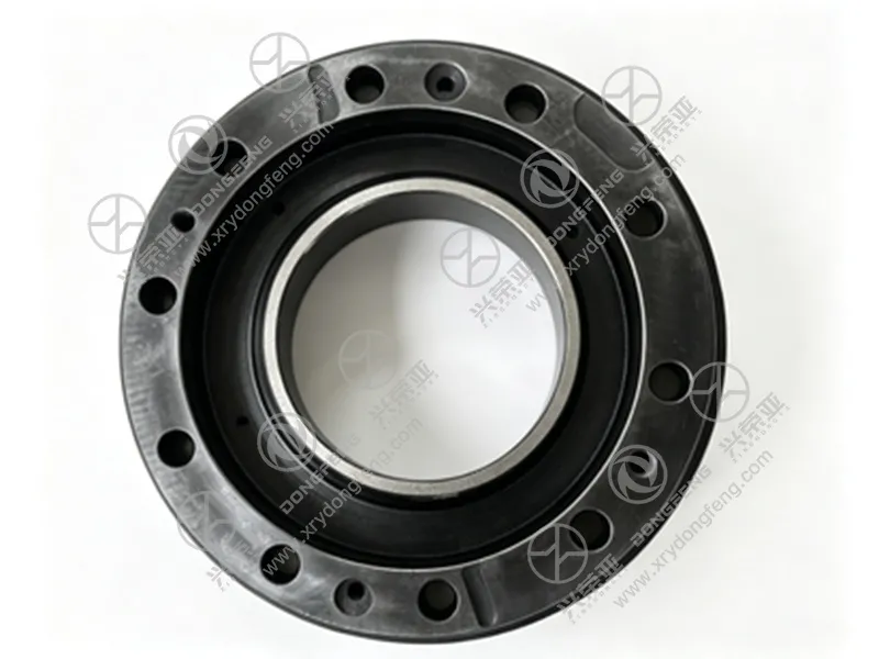 Top view brake drum HD90149340280 for HANDE AXLE Dongfeng KC heavy‑duty truck
