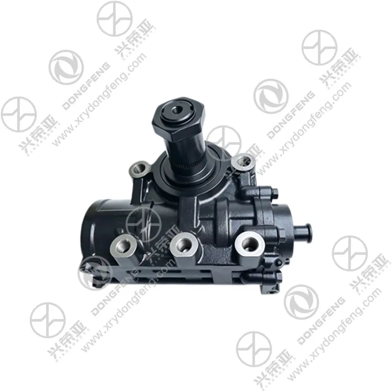 Front view of Power Steering Gear Assembly 3401010‑T13H0 for Dongfeng KC, EQ4250GD5D truck 
