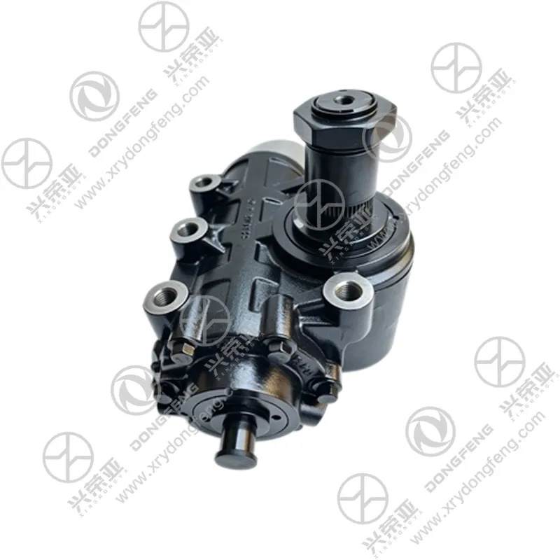 Side view of hydraulic Power Steering Gear Assembly 3401010‑T13H0 for Dongfeng KC heavy‑duty vehicle 