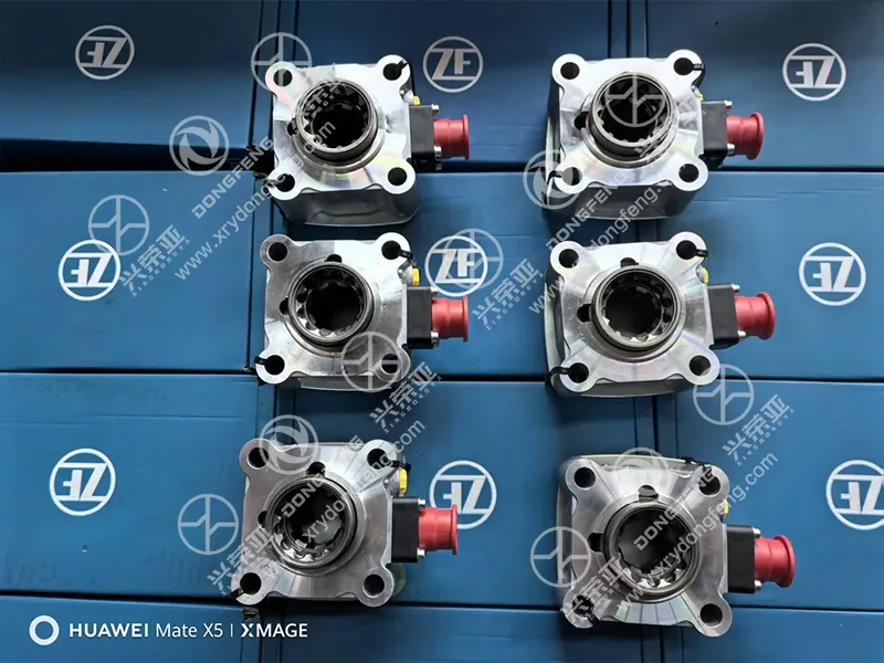 Group photo multiple ZF PTO Power Take‑Off 6090012030 for Dongfeng GX KX 中文翻译：ZF 取力器 6090012030 