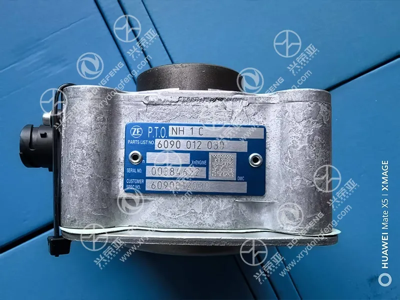 Name label side ZF PTO Power Take‑Off 6090012030 for Dongfeng GX KX truck 中文翻译：ZF 取力器 6090012030 