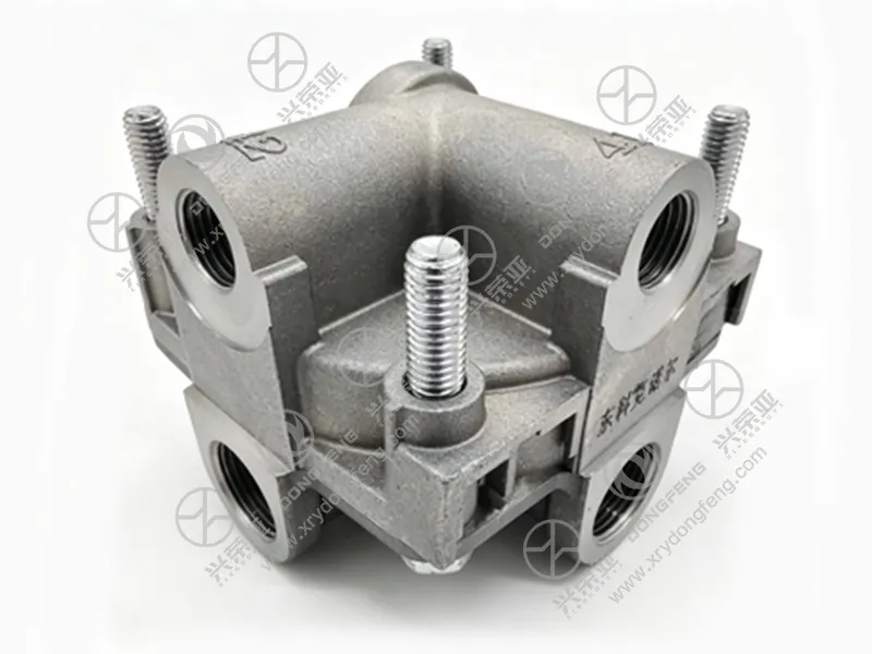 Oblique angle product photo, Differential Relay Valve Assembly, OE#3527020‑90001, for Dongfeng KL