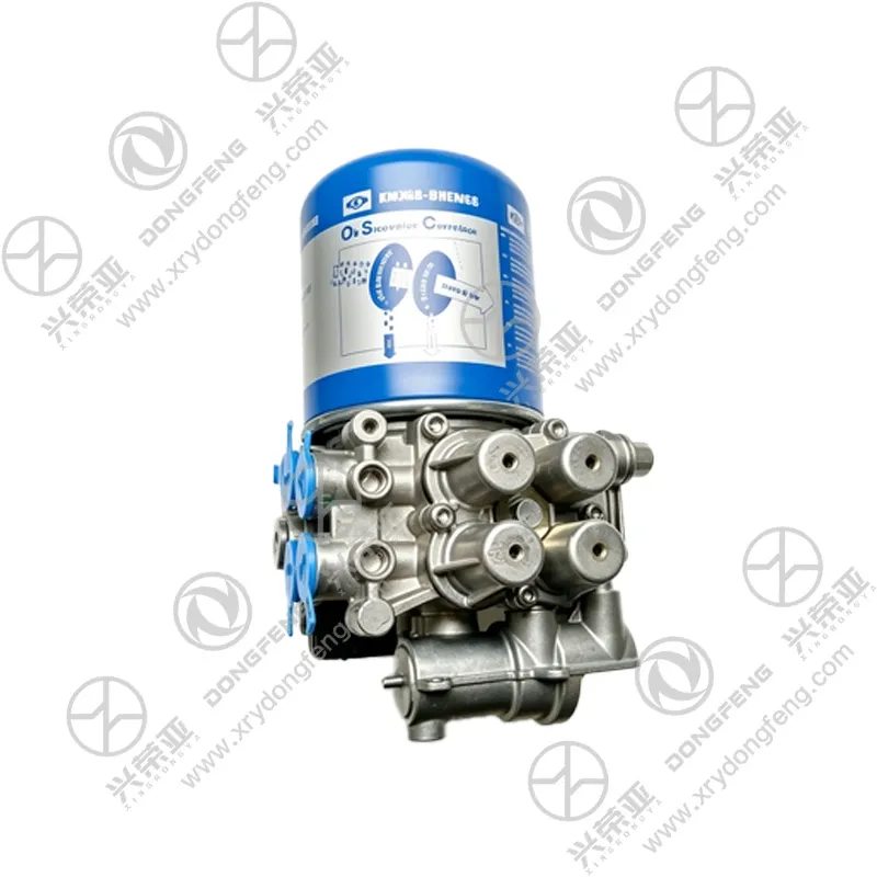 Back side shot Air Dryer Assembly 3543010‑92100 for Dongfeng KL truck pneumatic brake system