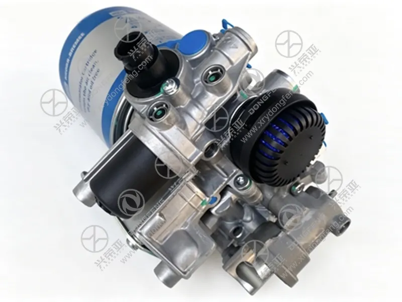 Oblique side product photo Air Dryer Assembly 3543010‑92100 original Dongfeng KL truck spare parts