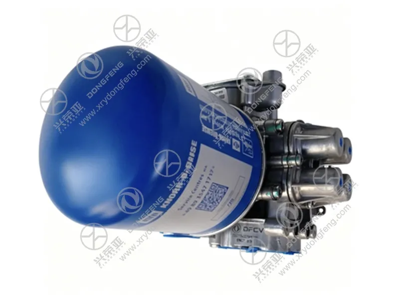 Dryer tank close‑up Air Dryer Assembly 3543010‑92100 Dongfeng heavy‑duty truck spare part