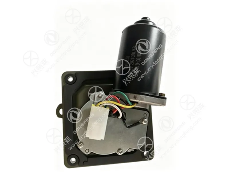 Install flange perspective shot, Wiper Motor Assembly 3741010‑C0100 for Dongfeng VL