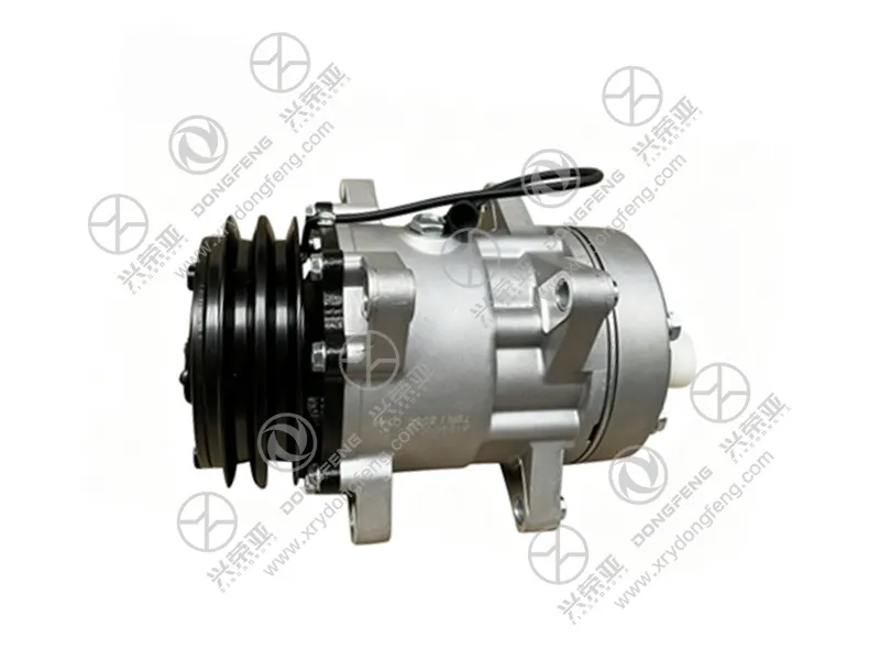 Bracket & wiring side of genuine Dongfeng Kinland AC compressor assembly 8104010‑C0120
