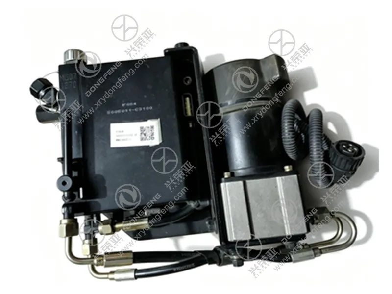  Oil Pump System Assembly side view OE 5005011-C4300 Dongfeng VL 