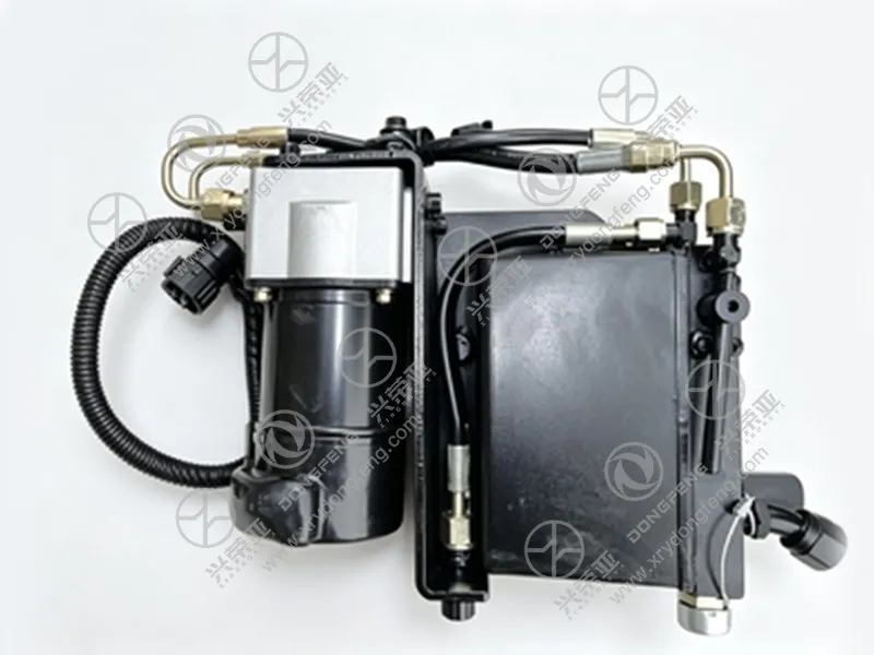 Oil Pump System Assembly rear view 5005011-C4300 for Dongfeng VL 