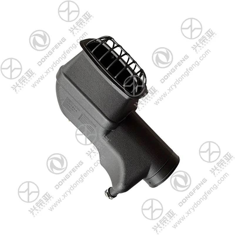 Angled shot of Rear Air Intake Duct Assembly OE 1109040-H02G0 for Dongfeng GX KX Truck