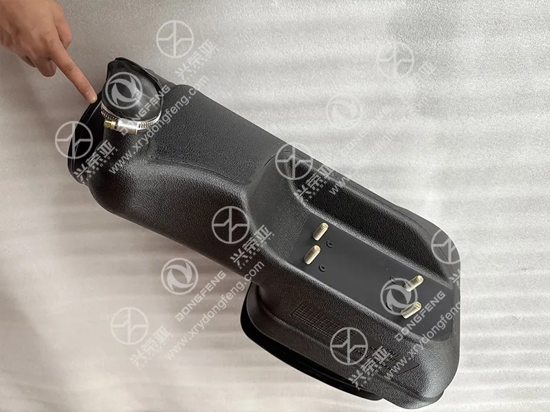 Side view of Rear Air Intake Duct Assembly OE 1109040-H02G0 for Dongfeng GX KX Truck