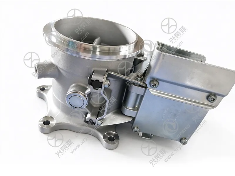 Rear view of exhaust throttle valve assembly, Exhaust Throttle Valve C5580117 for Cummins Engine