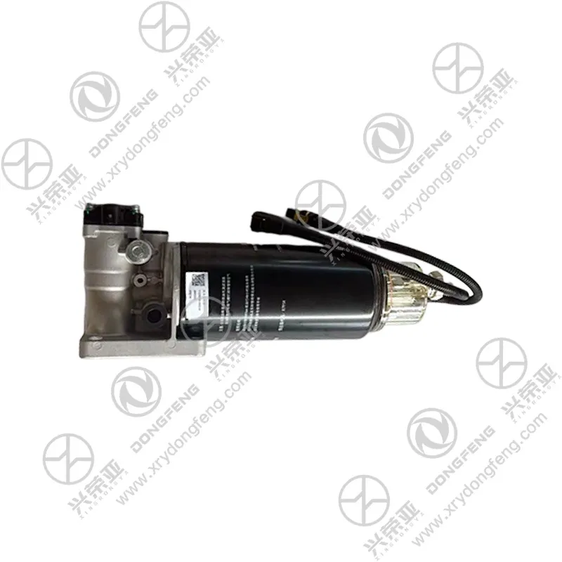 Front view Fuel Water Separator Assembly OE 1125010-H02V6 for Dongfeng GX diesel truck