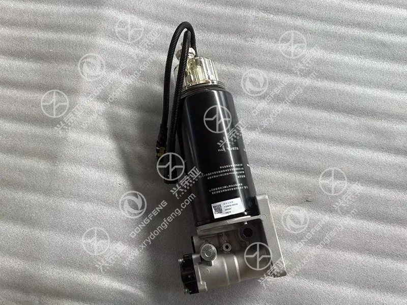 Label marking close-up Fuel Water Separator Assembly OE 1125010-H02V6 for Dongfeng GX